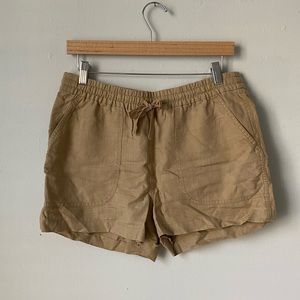 JCrew Seaside Shorts in Linen Blend
